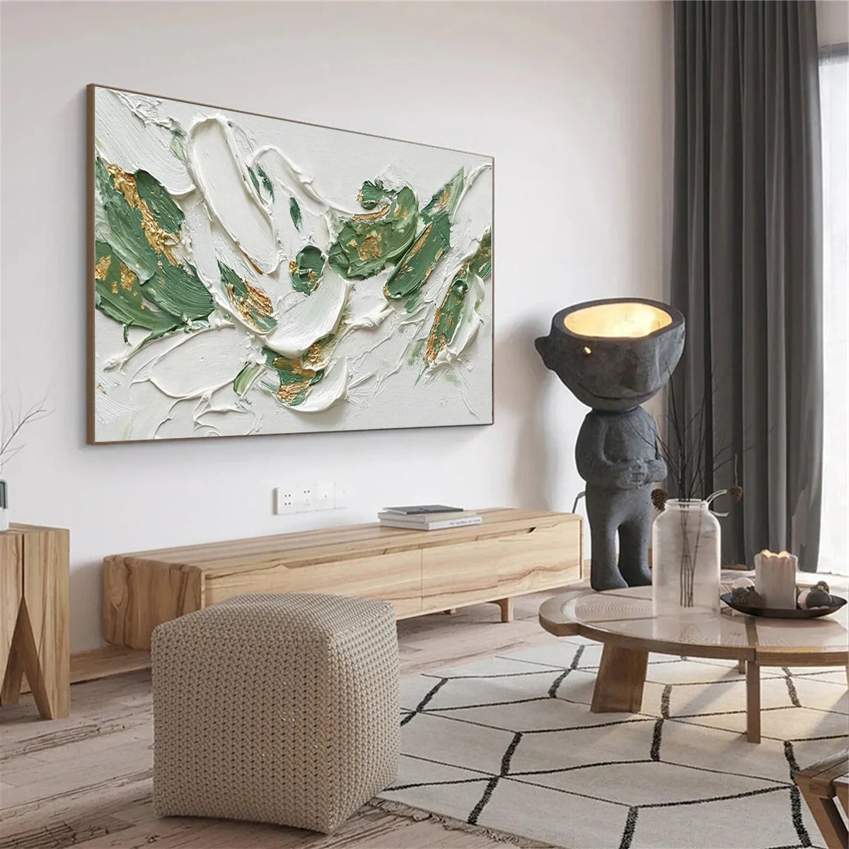 Abstract Texture Wall Art # AB664