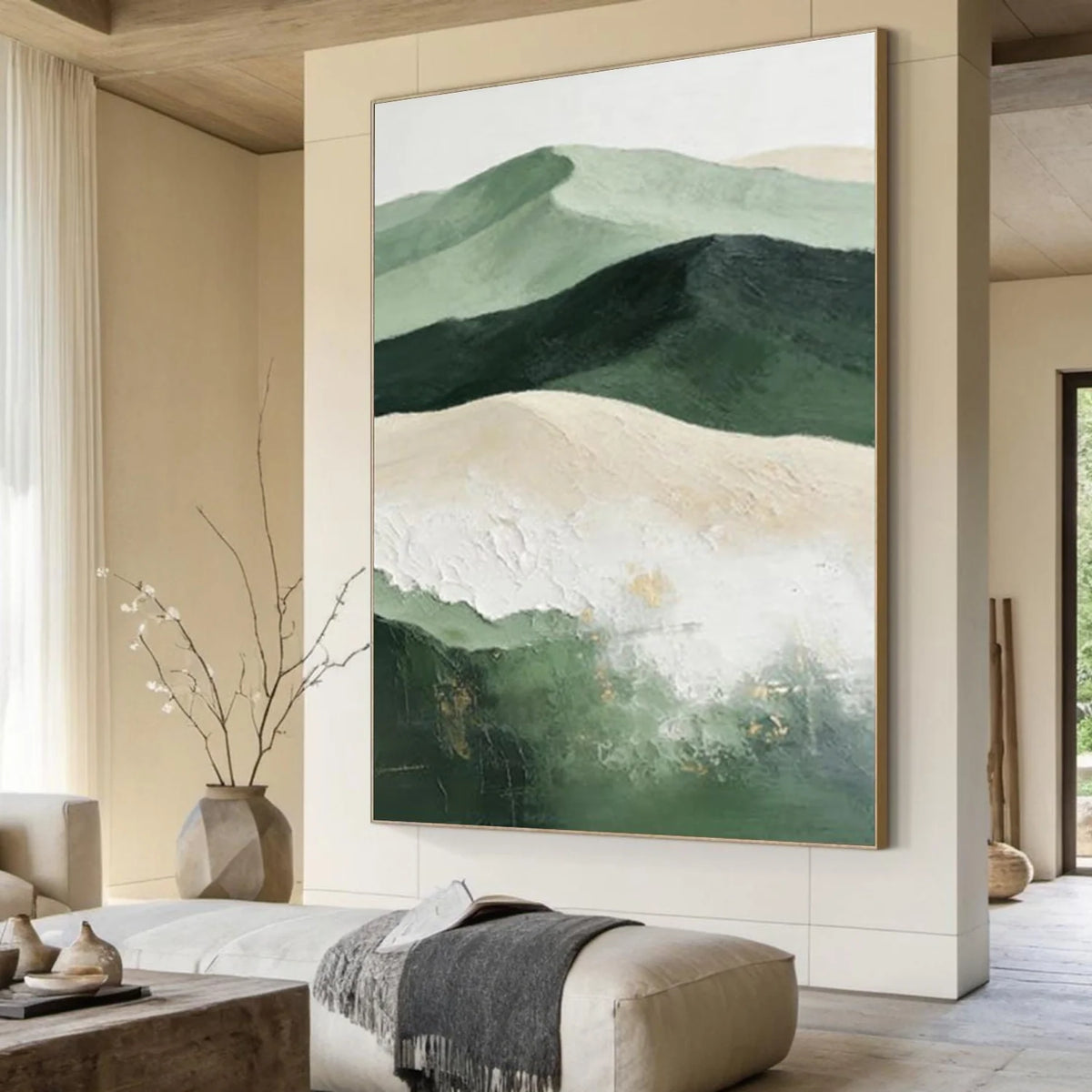 Minimalist Mountain Texture Canvas # MM368