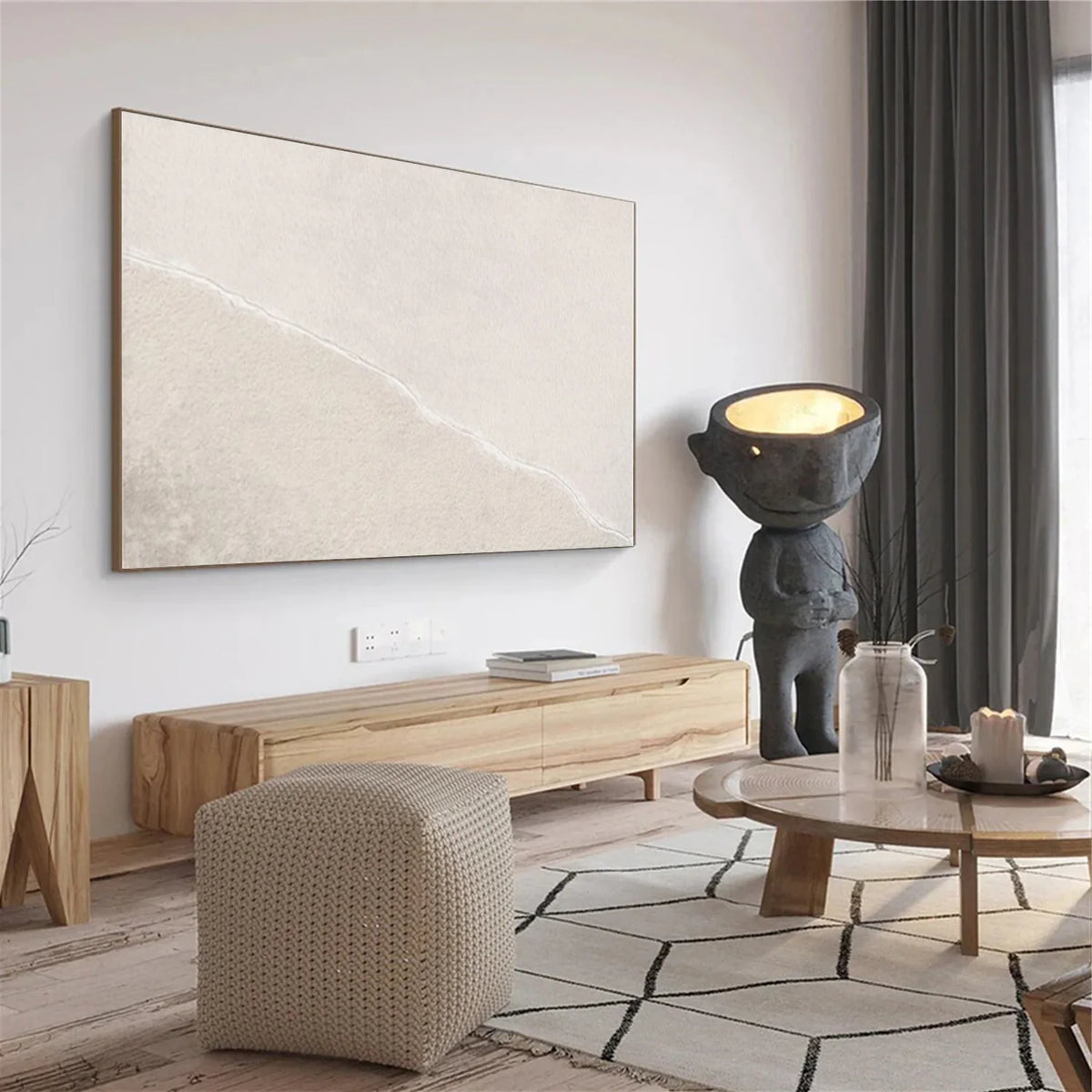 Minimalist Texture Canvas # MM418