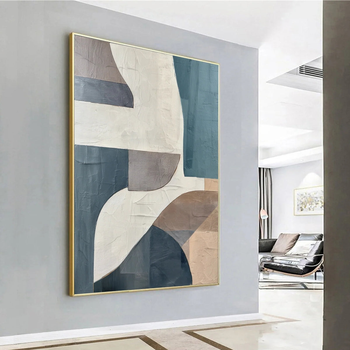 Abstract Textured Wall Art #AB 609
