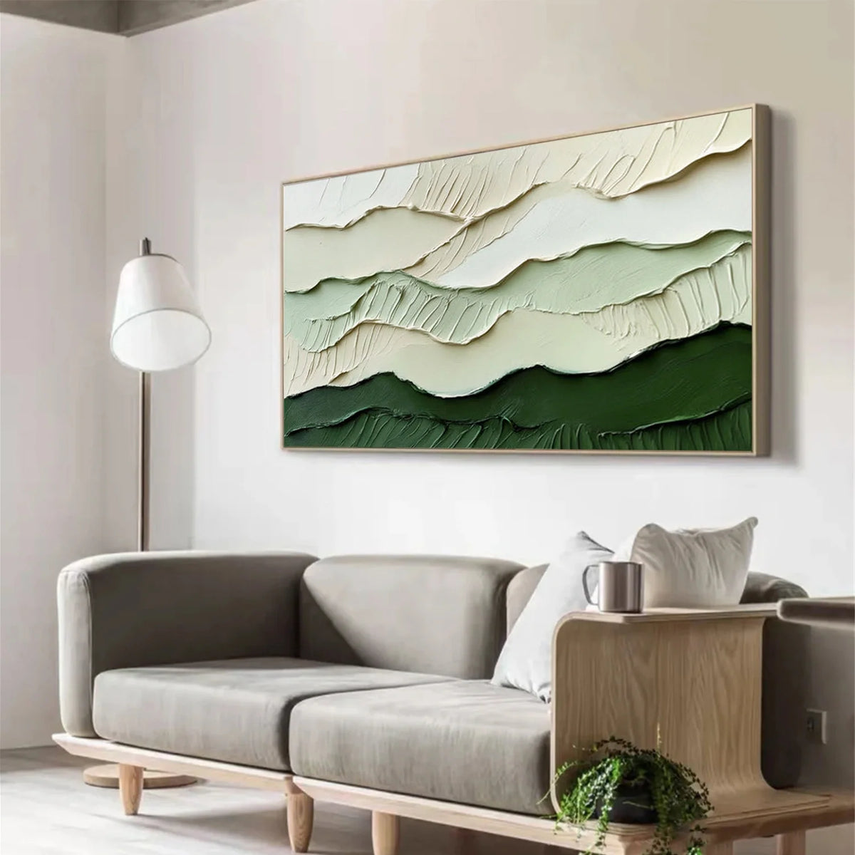 Minimalist Texture Canvas # MM429
