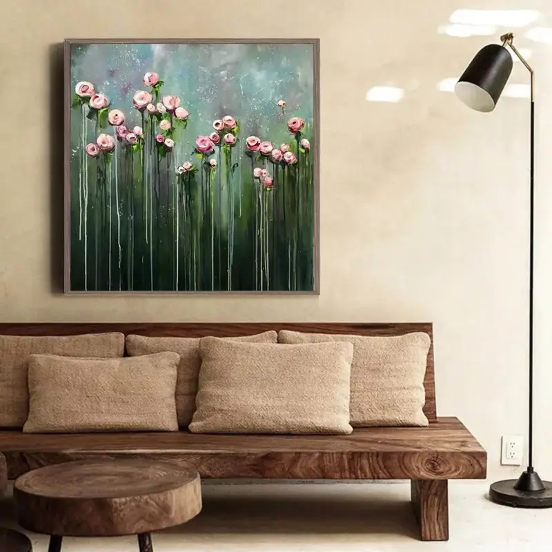 Flower And Tree Painting #FT 012