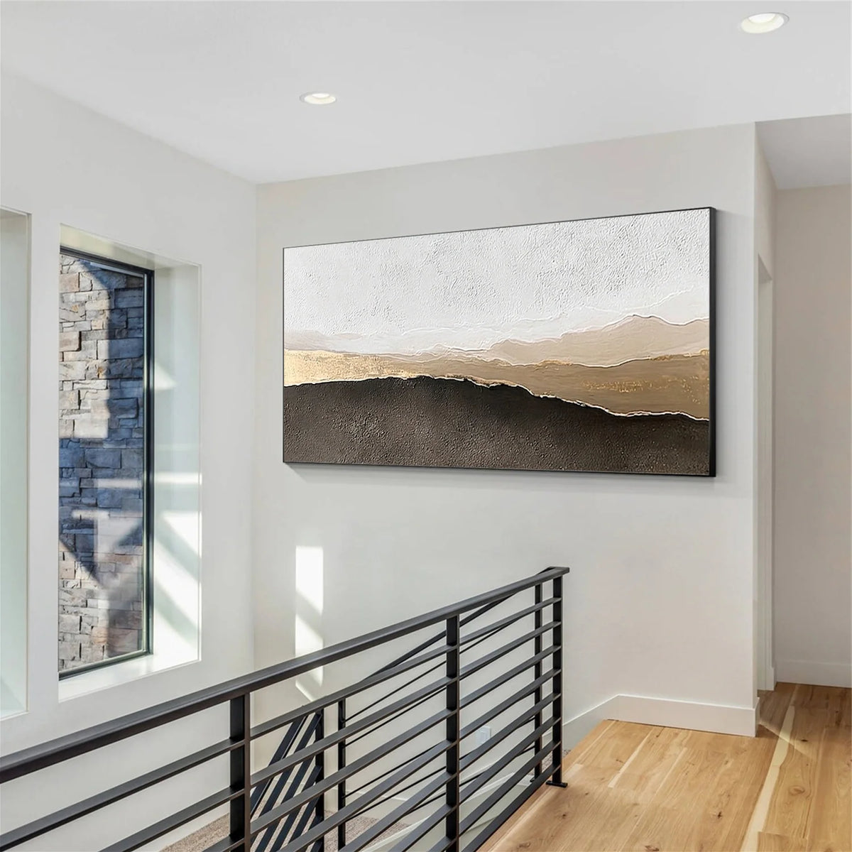 Minimalist Textured Canvas # MM435
