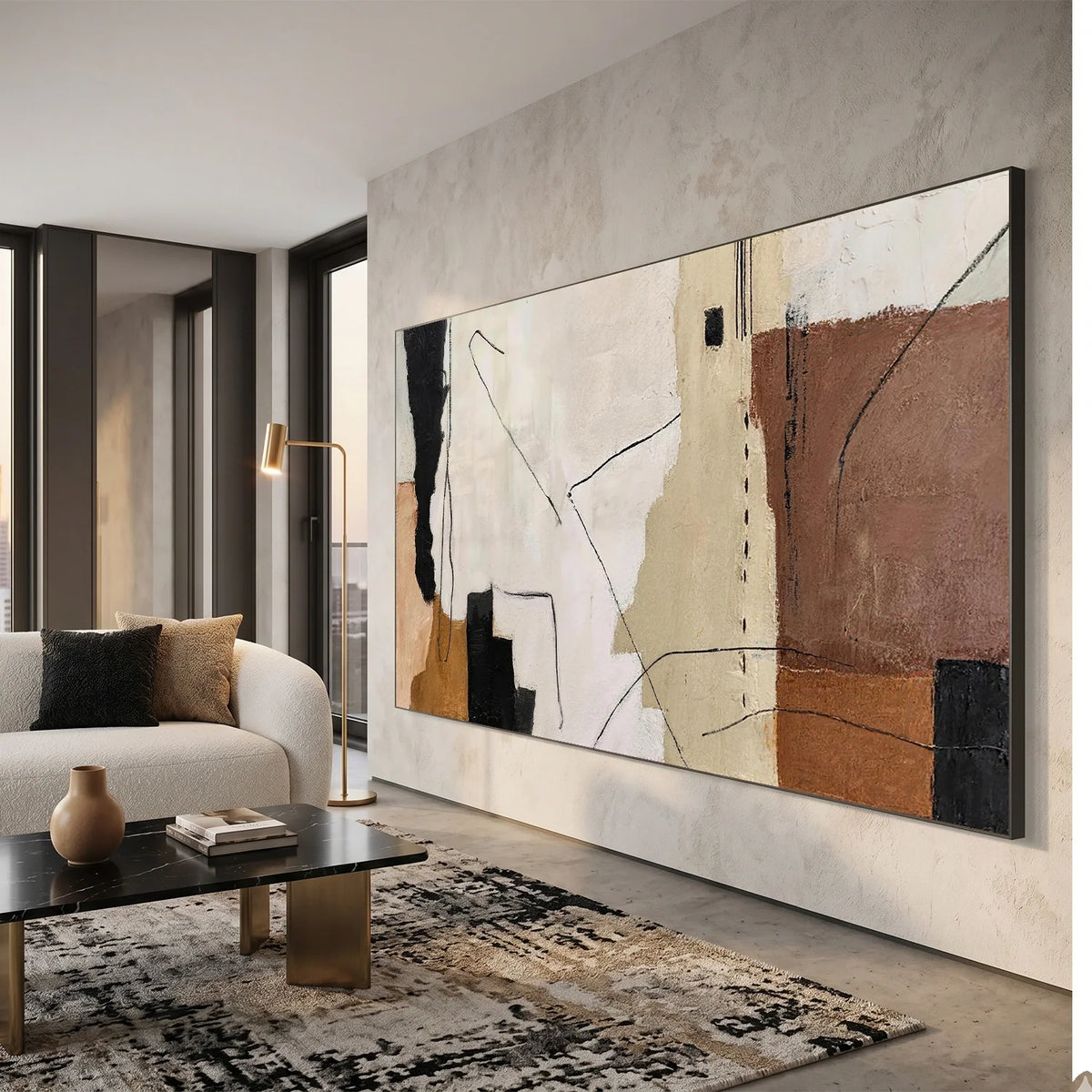 Abstract Texture Wall Art # AB698