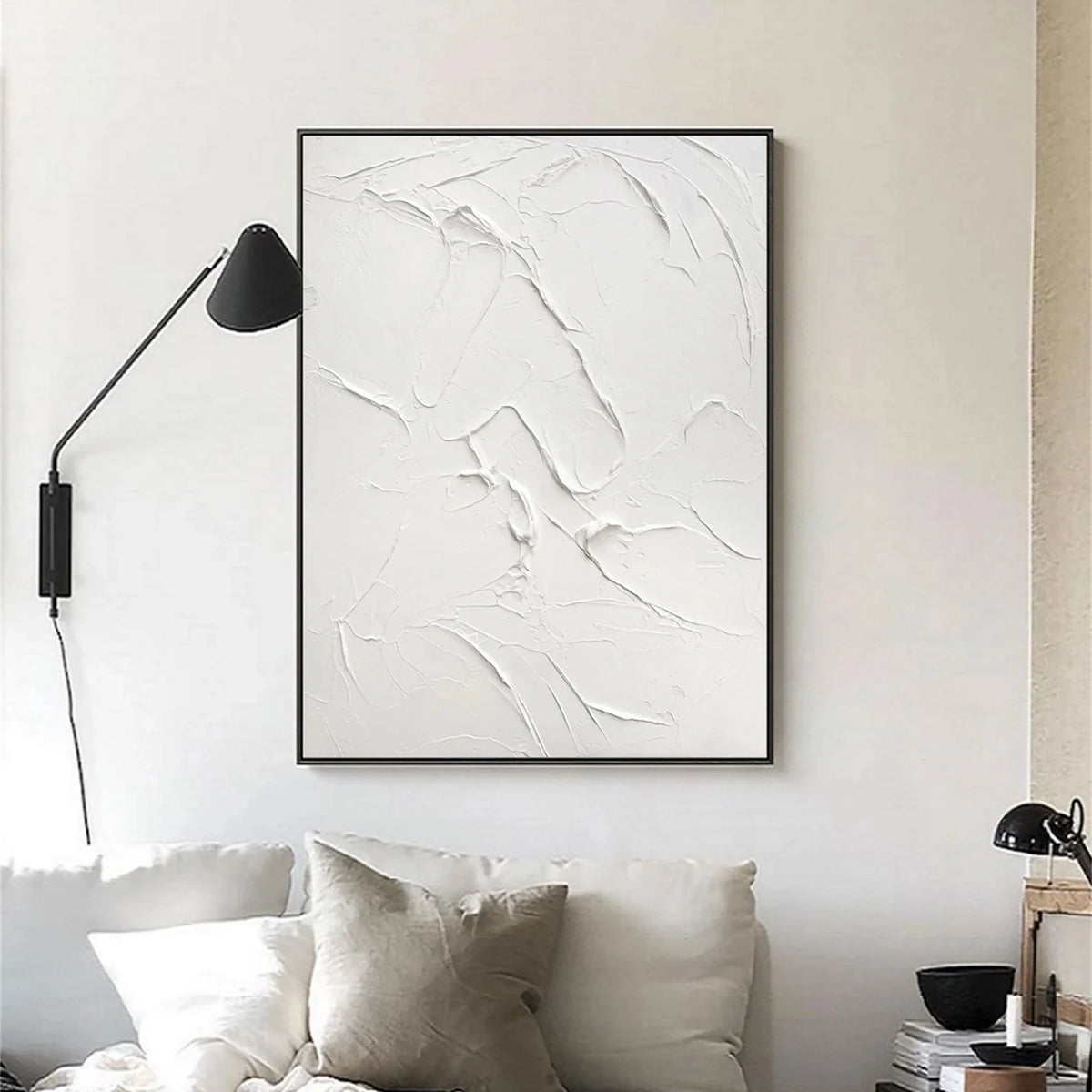 Plaster Art Minimalist Textured Painting #MM151