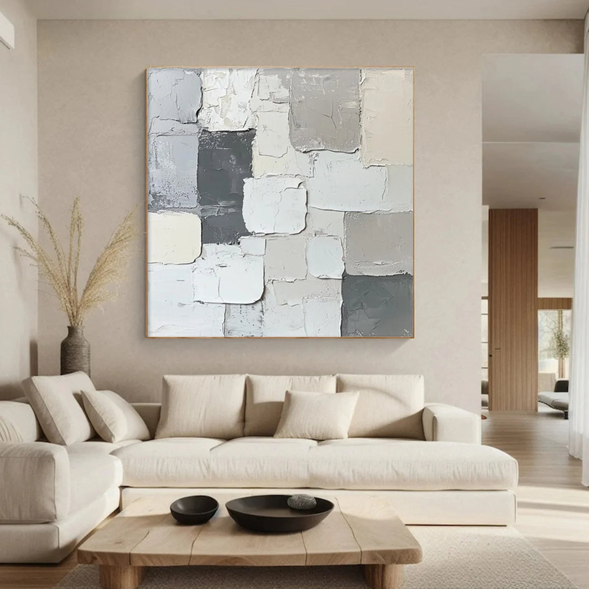 Minimalist Texture Canvas # MM372
