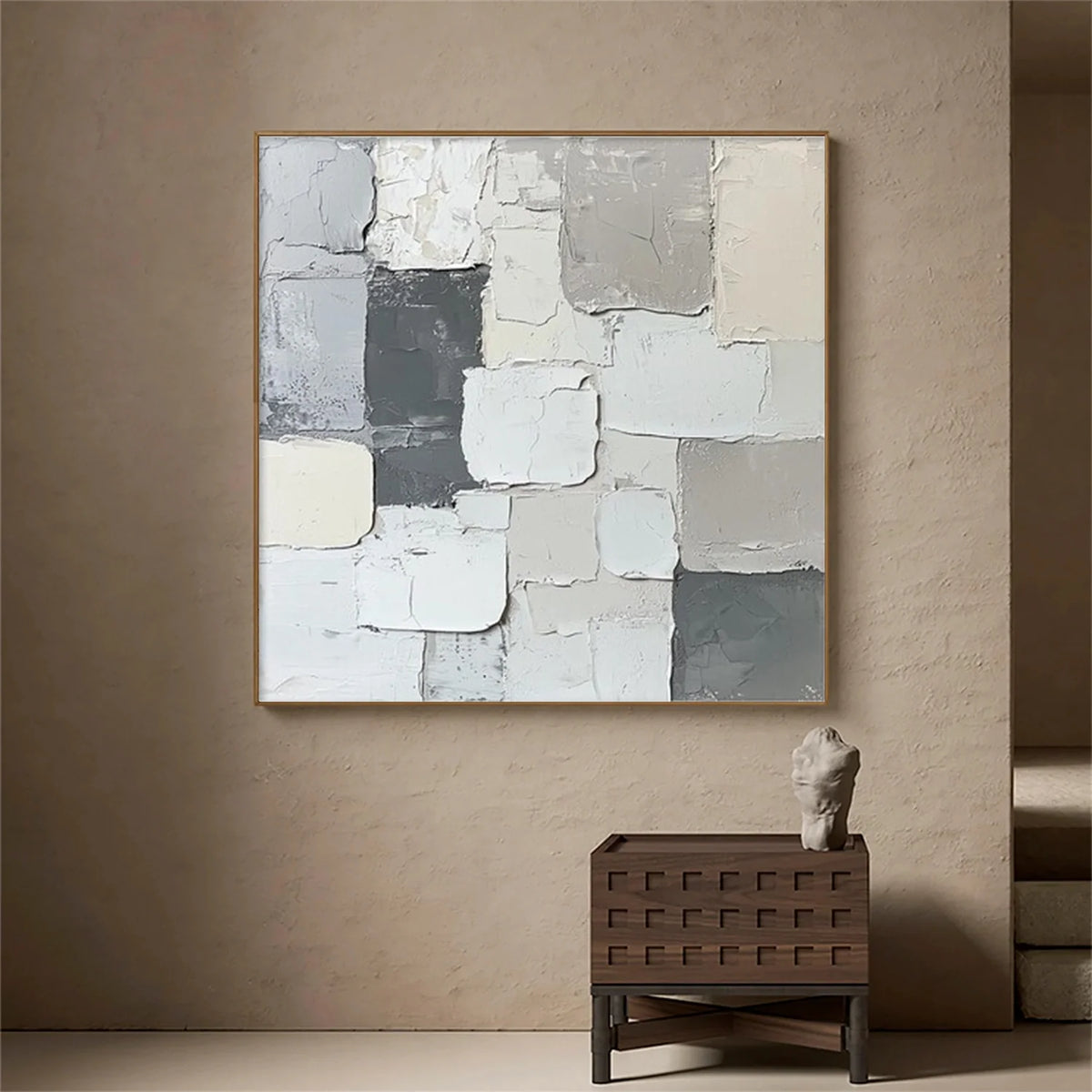 Minimalist Texture Canvas # MM372