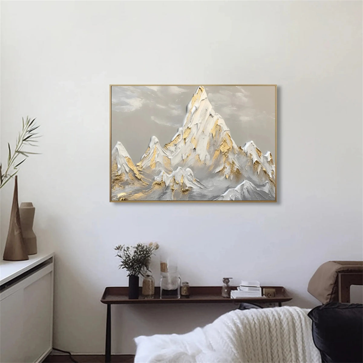 Plaster Art Minimalist Textured Painting #MM263