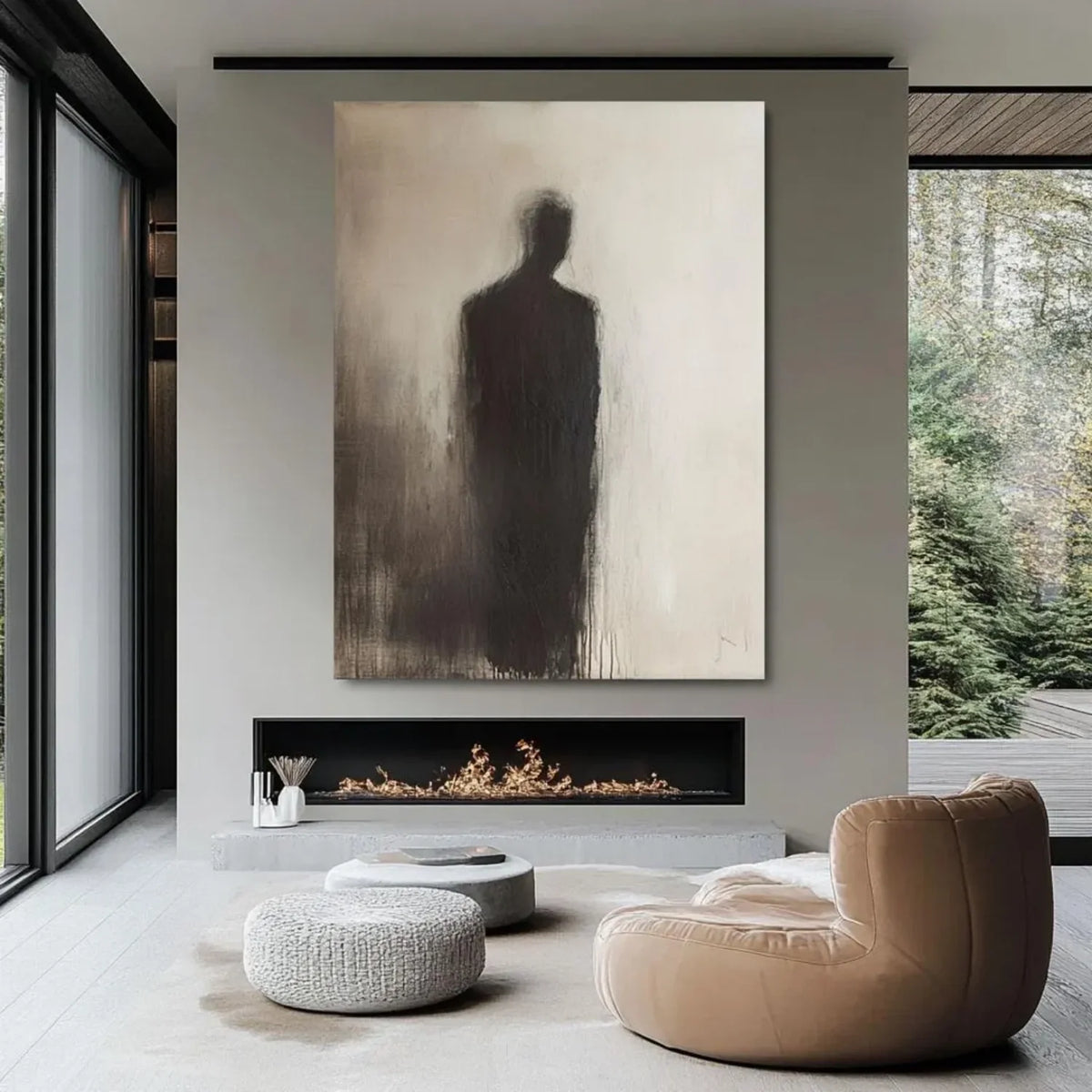 Contemporary Abstract Minimalist Wall Art #CW022