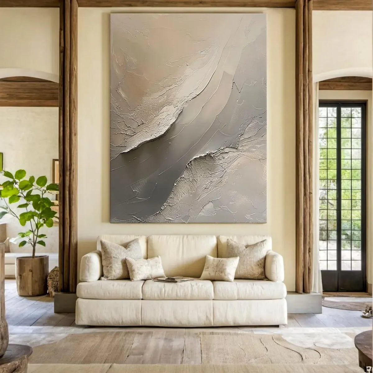 Wabi Sabi Textured Wall Art #WS308