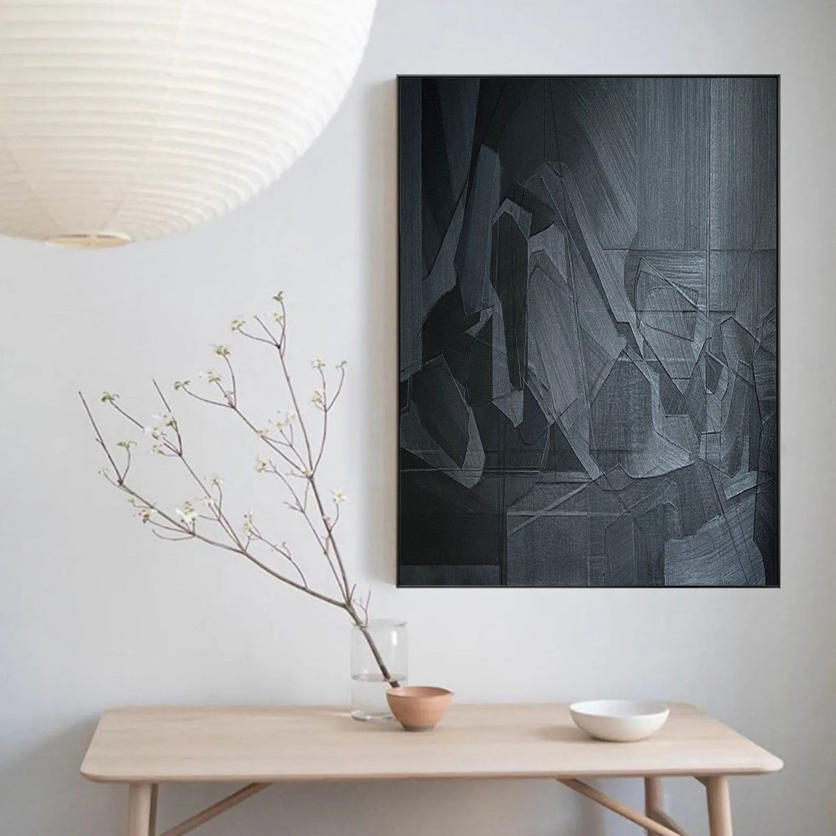 Minimalist Zen Canvas Painting #MZ044