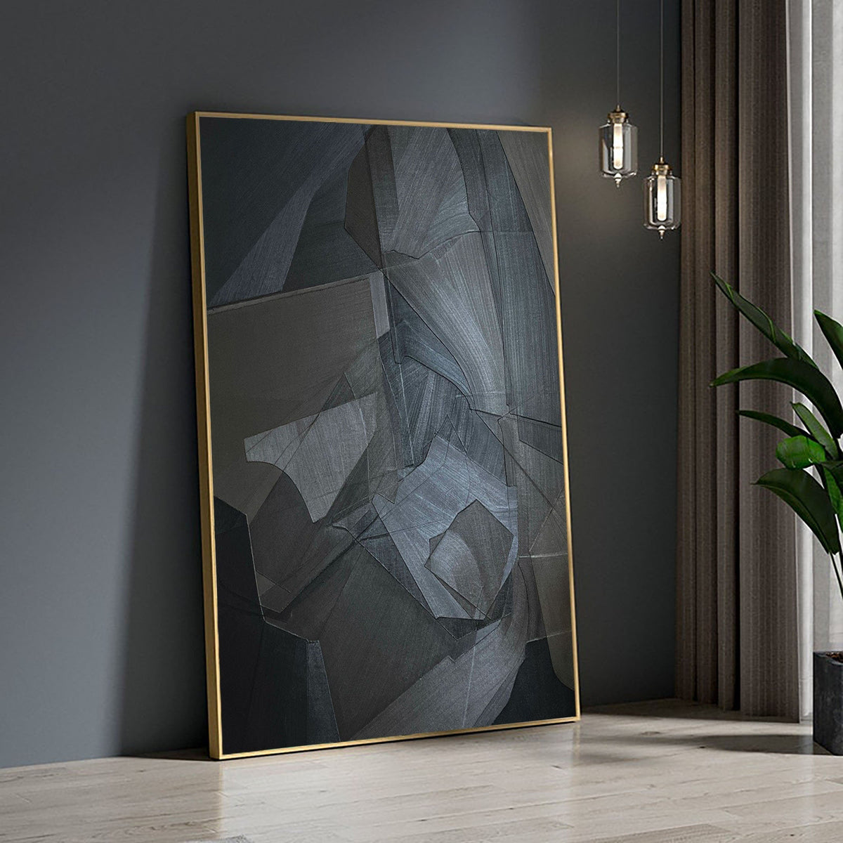 Minimalist Zen Canvas Painting #MZ039