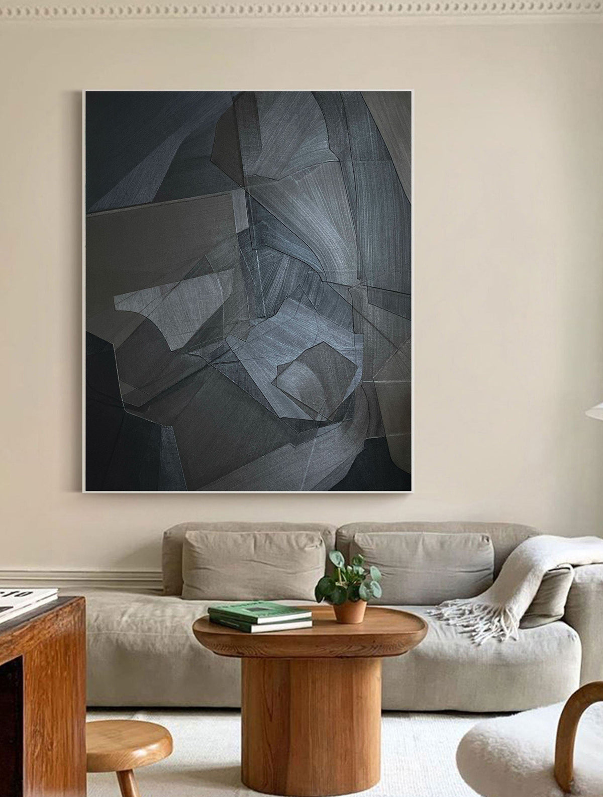Minimalist Zen Canvas Painting #MZ039