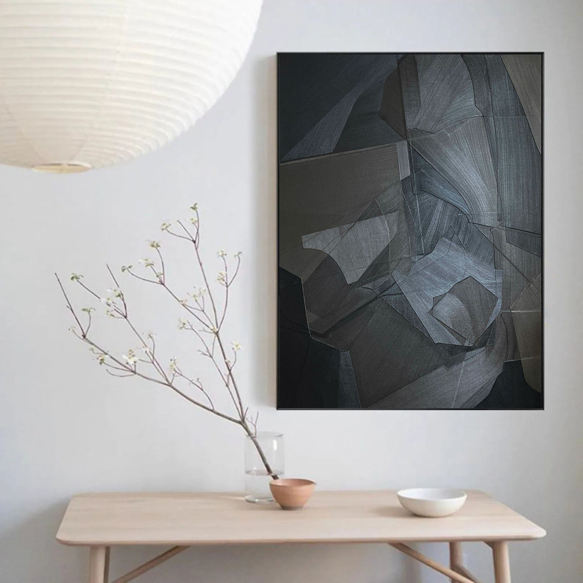 Minimalist Zen Canvas Painting #MZ039