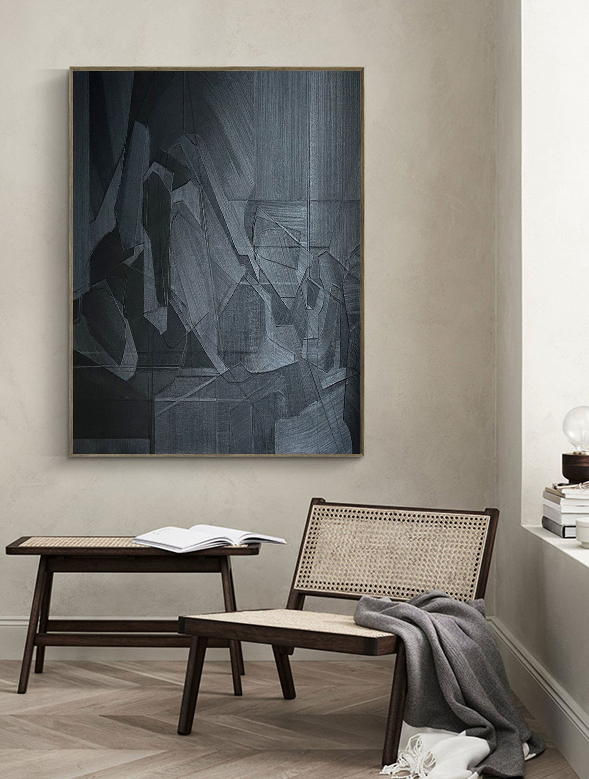 Minimalist Zen Canvas Painting #MZ044
