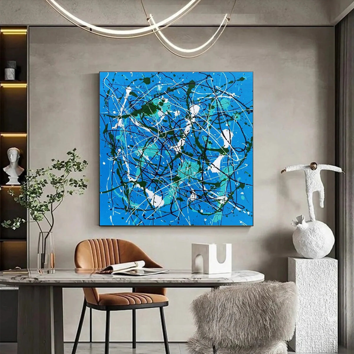 Pollock Art #JP026