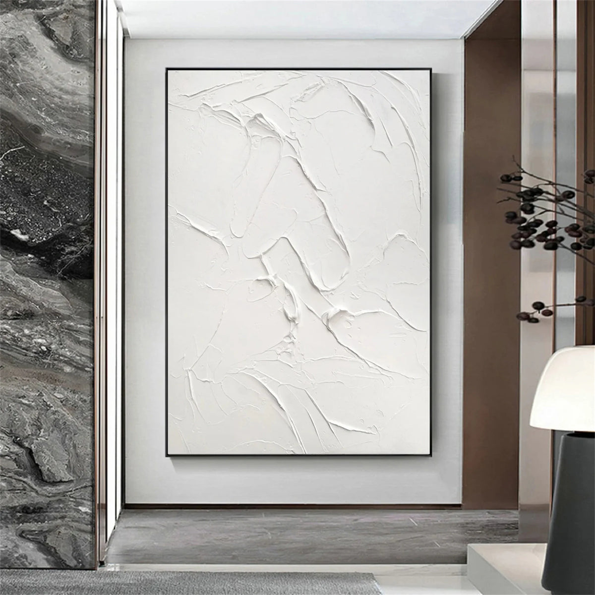Plaster Art Minimalist Textured Painting #MM151