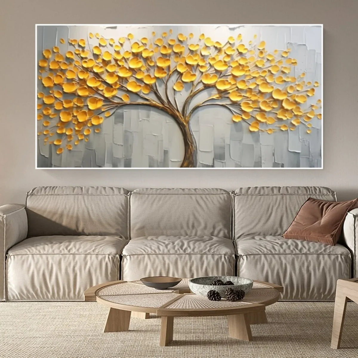Flower And Tree Painting #FT 196